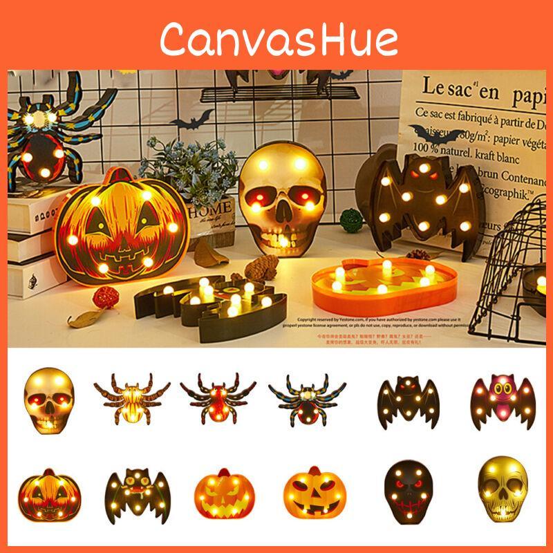 Stunning Halloween Led Lights Lantern With Various Bat Skull Pumpkin And Spider Designs For Home Decor
