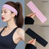 Unisex Sweat-Absorbing Yoga Headband for Sports, Fitness, and Face Washing