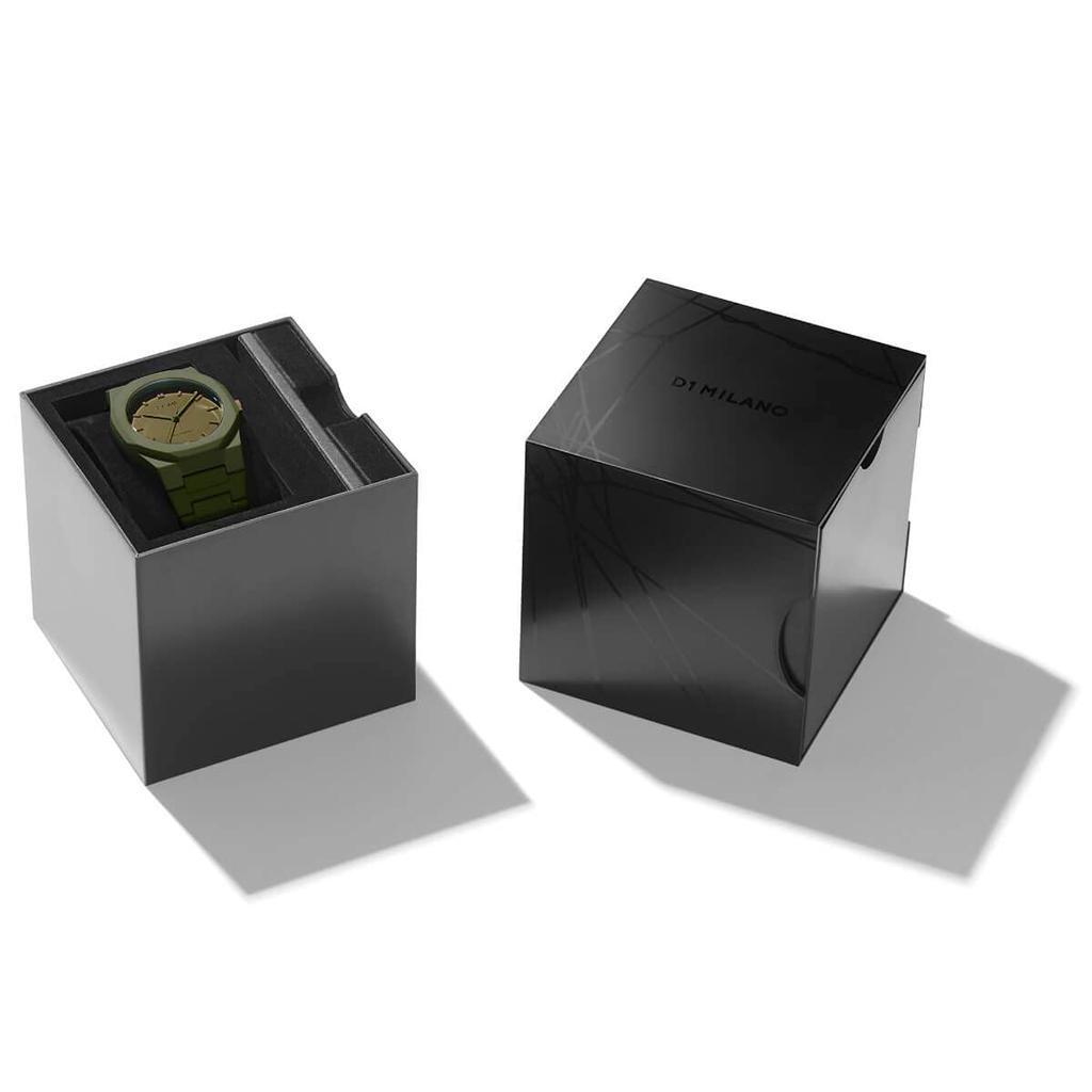 Authorized Dealer D1 Milano Watch PCBJ22 Military Green [D1MILANO] Men's [Polycarbonate]