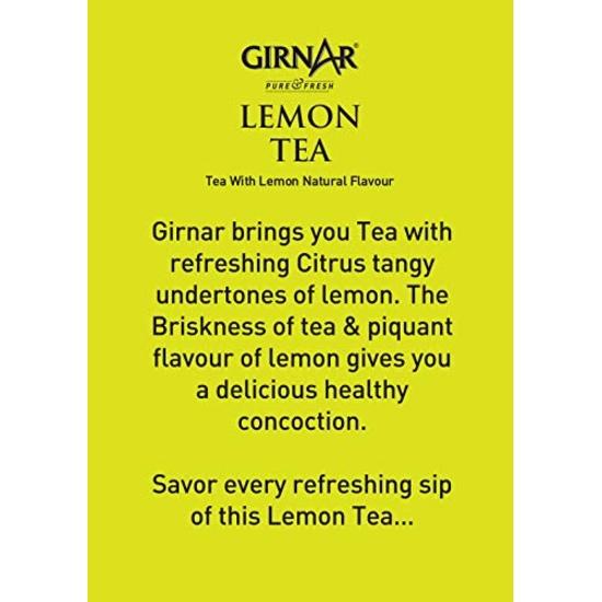 Girnar Zitrone Schwarztee (25 Teebeutel)