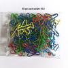 Colorful Airplane-Shaped Paperclips - Metal Bookmark Clips - Creative Office Gift