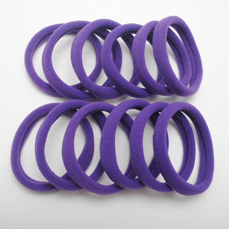 12Pieces Women Elastic Hair Bands Seamless Tie Big Hair Scrunchies Heavy Hair Gum Hair Accessories Birthday Gift Hair Holder