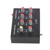 7 Band Sound Equalizer 12dB High Bass Adjustment Dual Channel Digital Equalizer