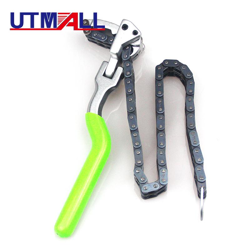 Oil Filter Wrench Heavy Duty Adjustable HGV Van Chain Removal 52cm