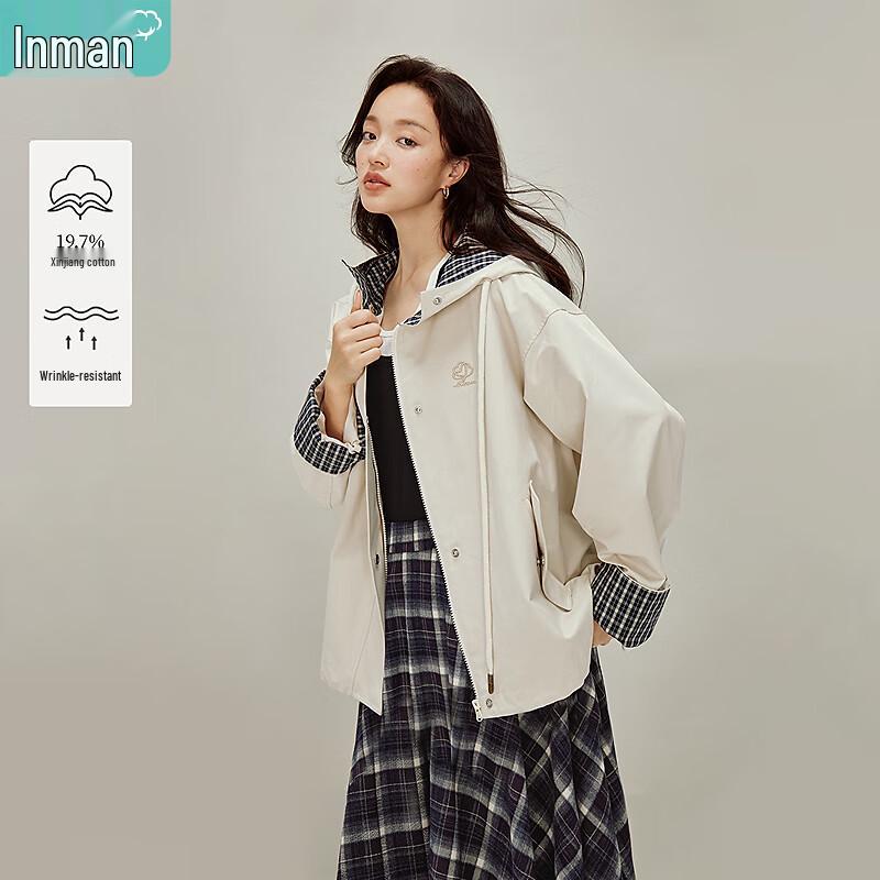 

INMAN Женский повседневный кардиган с капюшоном M