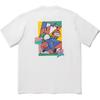 Li Ning X Pablo Ientile Collaboration Skateboard Series Sports Casual Minimalist Solid Color Letter Short Sleeve T-Shirt Men Tops Off-White AHSUE53-2