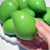 Bola de Estresse Crocante de Manga Feita à Mão Brinquedo de Apertar, Bola Fidget de Manga Color-Changing Squishy, Brinquedo Sensorial Asmr para Alívio do Estresse
