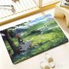 Anime V-Violet E-Evergarden Floor Mat Bedroom Living Room Flannel Door Mat Non-Slip Home Decor