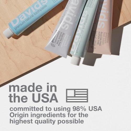 Davids Whitening Toothpaste, Peppermint, 149g (x 1)