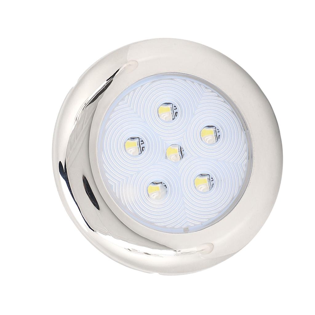 12V Led RV Ceiling Dome Light White Blue Light Waterproof Boat Cabin Lights for Car RV Boat Yacht