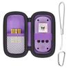 Takara Tomy FUNSHOT Kuromi Digital Toy Camera Storage Case with Hand co2CREA (Case Only) Strap, Purple-Black -