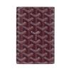 Grenelle Monogram Klapptasche Kartenhalter Leinwand und Kalbsleder Reisepasshalter Unisex Kartenhalter Bordeaux GRENELPMLTY-33CL33X
