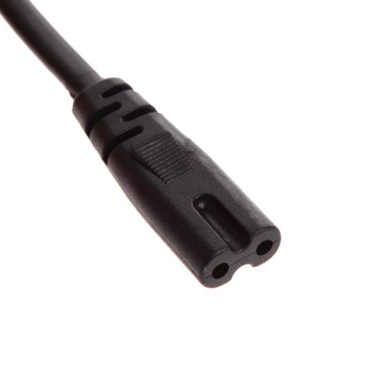 Dvoukolíkový napájecí adaptér AC Kabel Vysoká účinnost Univerzální napájecí kabel Náhrada pro PSV/pro PS3/pro PS4