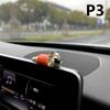 1Pc Cute Healing Kitten Ornaments For Car Dashboard Resin Cat Figure Car Interior Decorative Cat Ornament Vehicle Accessories