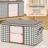 Houndstooth Dust-Proof Quilt & Clothing Storage Bag