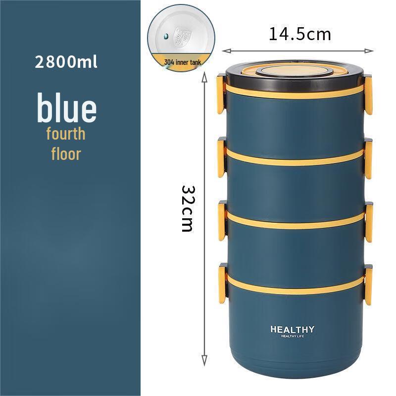 Multi-Layer Portable Stainless Steel Lunch Box