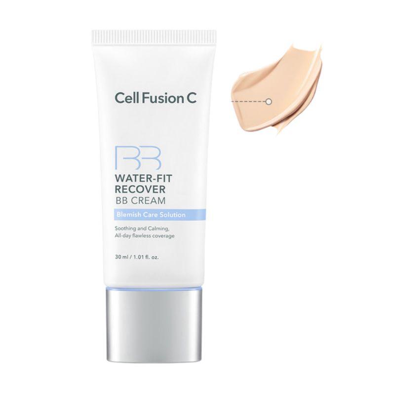 Cell Fusion C Water Fit Recover BB-крем Светлый №19 Увлажняющая восстанавливающая основа под макияж SPF40 PA+++ 30 мл x 2