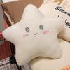 Plush Pillow Throw Toy Doughnut Cloud Moon Five Pointed Star Cushion Sofa