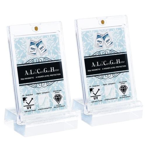 Card Loader, Magnetic Loader, Card Stand for Trading Cards, Card Holder, 35pt Stand, Pokemon Card Display Stand Holder, Yu-Gi-Oh! Trading Cards, UV Pr