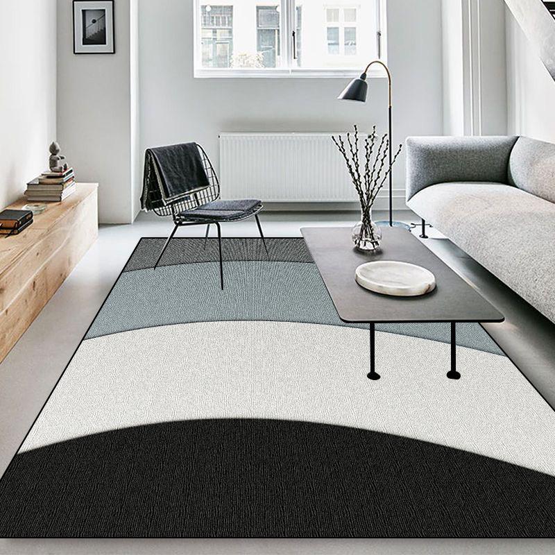 Modern Geometric Abstract Carpets New Flannel Living Room Rug Large Area Decoration Rugs Bedroom Bedside Non-slip Soft Floor Mat