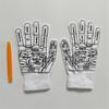 Acupunctures Gloves Reflexology Gloves Socks with Massage Tool Physiotherapys Tools for Household Hand Spa Tired Relieve