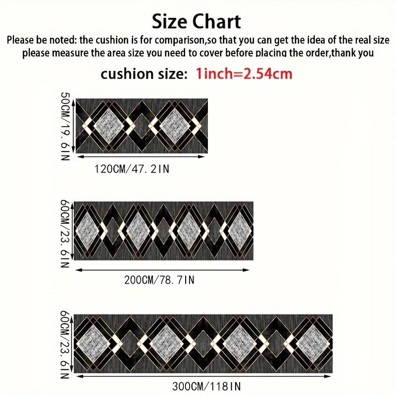 

Богемный коврик-дорожка, Винтажный клетчатый коврик для прихожей, Машинная стирка, Коврик для пола для кухни, прачечной, прихожей для использования в помещении/на улице 50X120CM(1.6X3.9FT