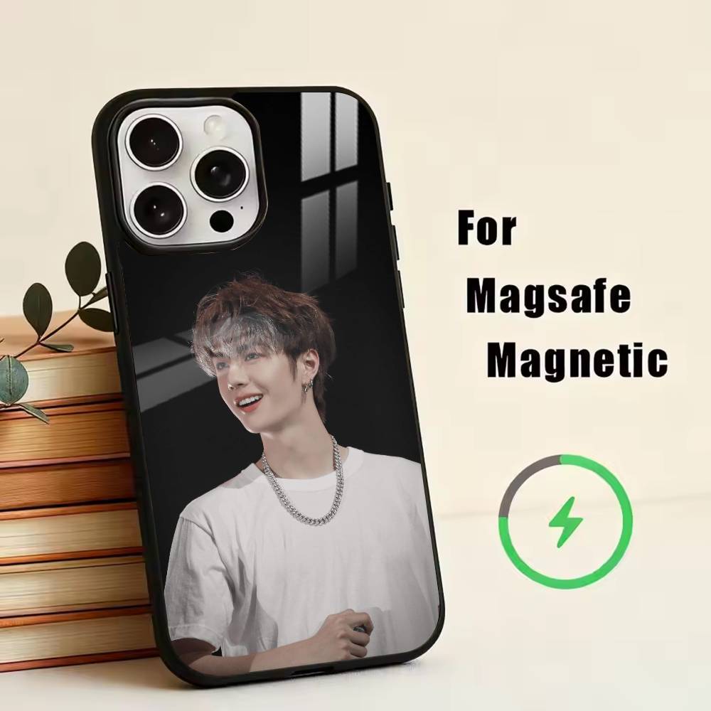 powerful boy Y-Yibo Wang  Phone Case For iPhone17,16,15,14,13,12,11 Plus,Pro Magnetic For Magsafe Wireless Charging