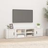 Vidaxl Szafki Pod Tv, 2 Szt., Białe, Wysoki Połysk, 80X31,5X36 Cm