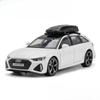 New 1:32 Simulation RS6 Toy Car Mode Sound and Light Doors Can Be Opened Alloy Die-casting Model Ornaments Collection Toys Boy Adult Holiday Gift