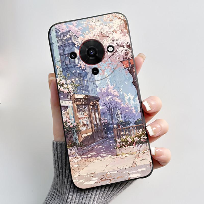 Phone Casing For ZTE Blade A76 5G Z2469N Soft Case Aesthetic Luxury Cute Cool Boys Girls Black Matte Shockproof Back Shell Cover