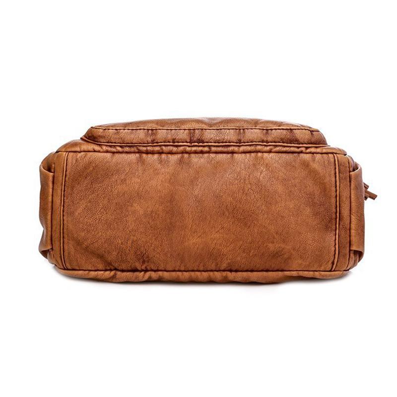 Univerzálna mäkká PU kožená kabelka a taška cez rameno pre ženy Veľkokapacitné crossbody kabelky Tote Bucket Bag Dámske Vysoko kvalitné kabelky Hobo Bag