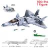 Military Fighter Jet Building Blocks MOC Stealth Fighter Helicopter Tank Aircraft Model DIY Assembly Bricks Toy Gift for Boys