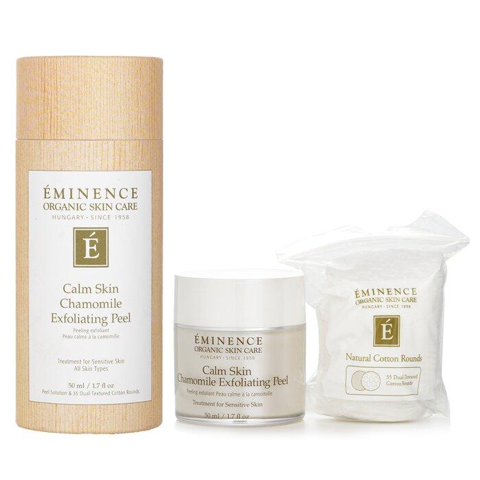 EMINENCE Calm Skin Chamomile Exfoliating Peel (Includes 35 Dual-Texture Cotton Pads)