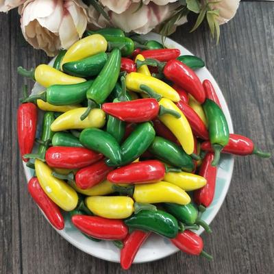 Mini Party Plants Plastic Home Simulation Chili Decoration Fake Vegetables Artificial Pepper