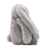 Ronald The Classical Plush Grey Bunny 30 Cm