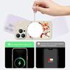 Christmas Deer Bear Phone Case For iPhone 17 Pro Max 16E Air 16 15 14 13 12 Pro Max 11 Magnetic For Magsafe Soft Lanyard Cover