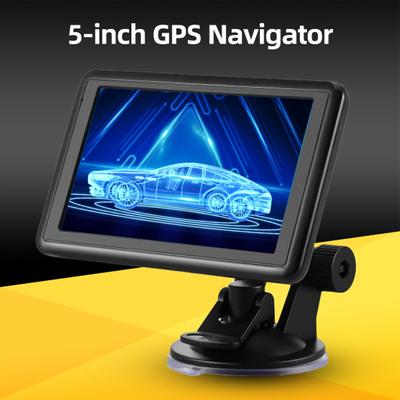 5 inç Premium GPS Navigator Akıllı Ses Yayını Mükemmel Görsel Efektli Navigasyon