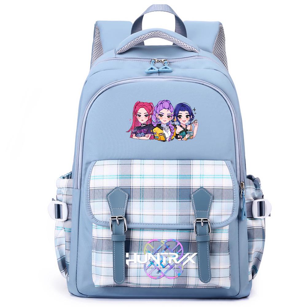 Rucsac Anime Desen Animat K-Pop Imprimat Capacitate Mare pentru Adolescent Student Fată Băiat Ghiozdan Rucsac Femei Capacitate Mare Impermeabil Geantă de Voiaj Cadou Copil