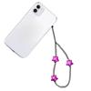 DIY Star Beaded Phone Chain Portable CellPhone Strap Lanyard Mobile Phone Pendant Decoration Exquisite Key Car Hangings