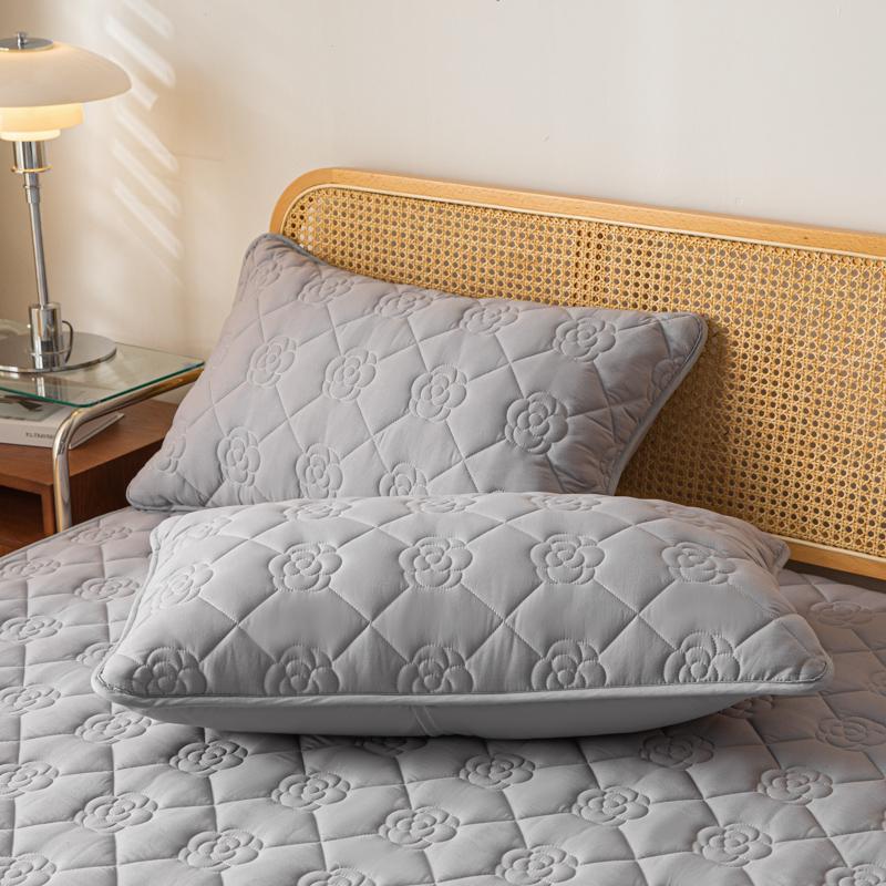 1 Stück wasserdichter Kissenbezug aus Jacquardgewebe, feuchtigkeits- und schweißfest, 48 x 74 cm, für Schlafzimmer, Zuhause, Hotel, Detor