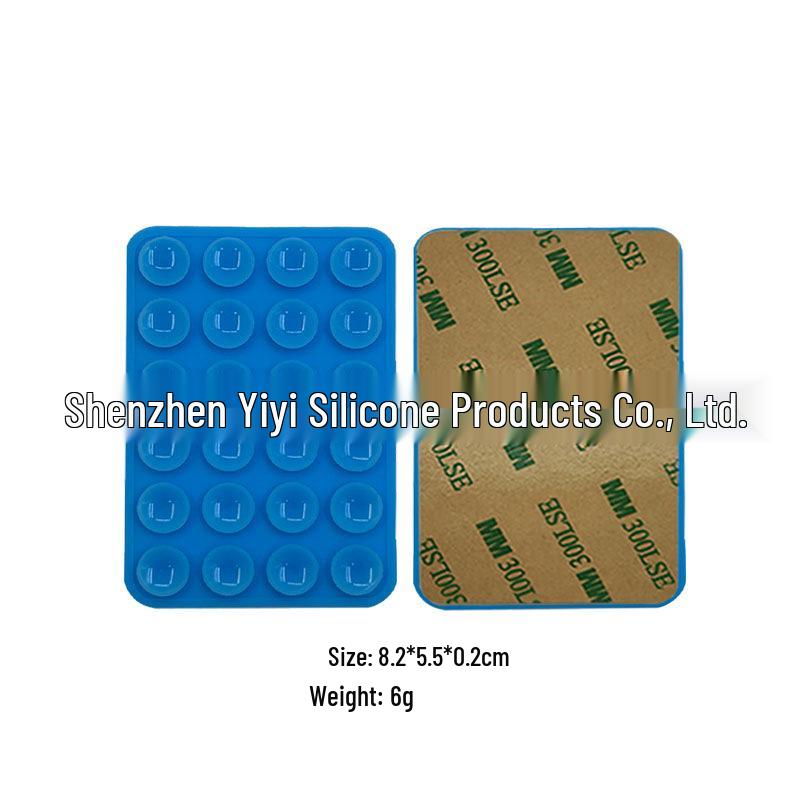 Silicone Phone Holder: Portable, Anti-slip, Stable Suction Cup Back Sticker