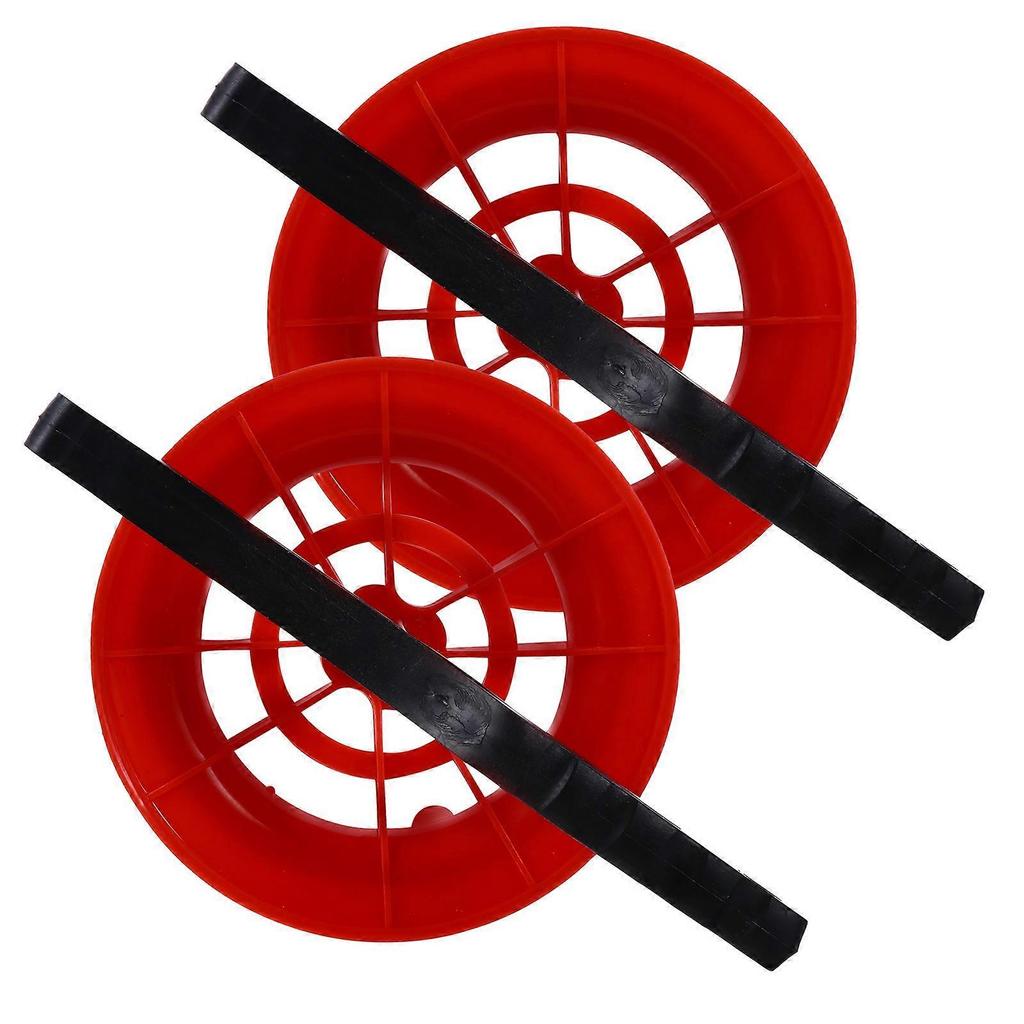 2pcs Reel Winder Outdoor Kite Line Hand Wheel Winding Reel Grip Wheel 150m Line