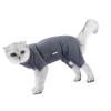 Cat Recovery Suit 4 Legged Prevents Hair Loss Highly Elastic Comfortable Skin Friendly Soft Kitten Surgical Recovery Suit
