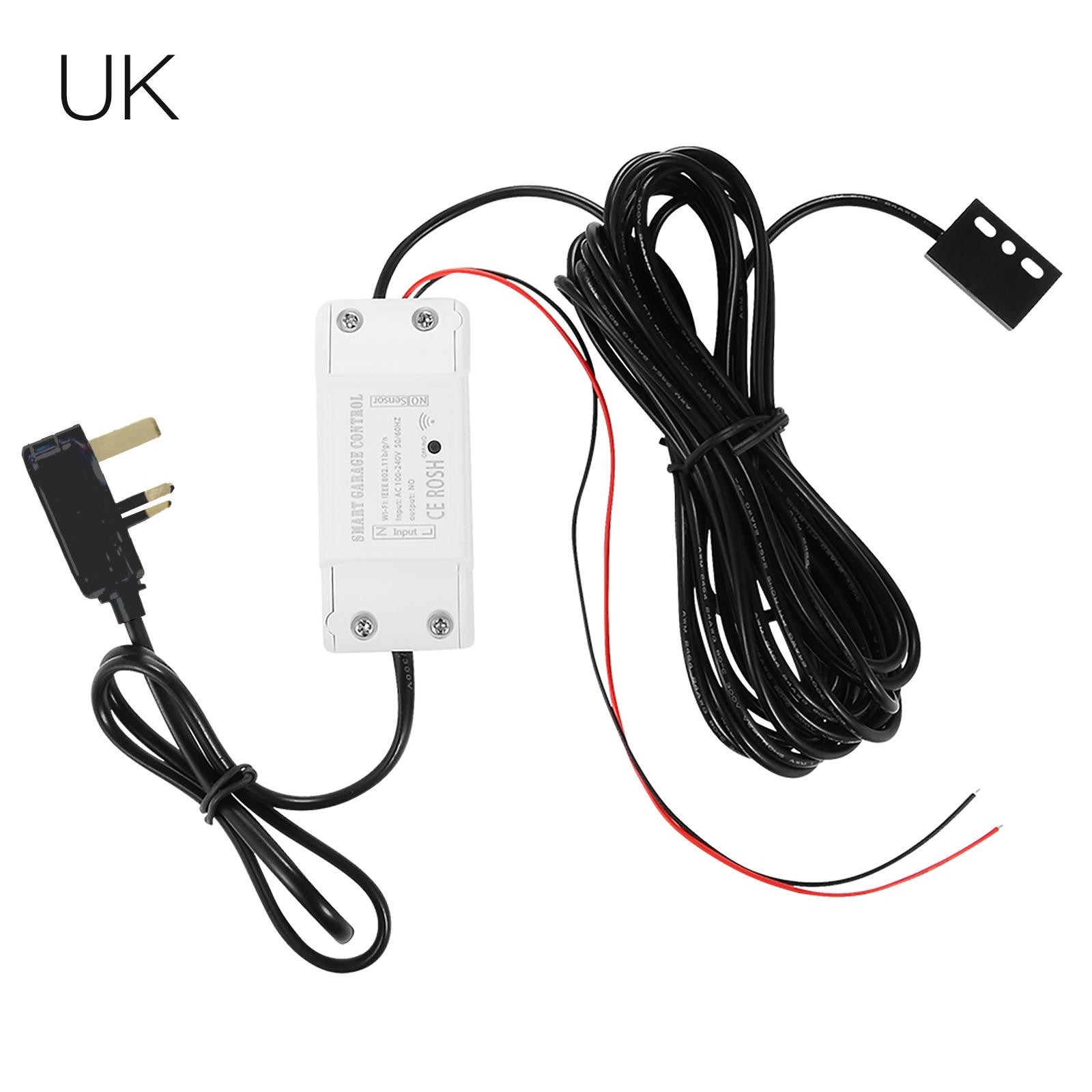 WiFi Smart Garage Door Controller with Alexa Voice Control & App Remote Timing