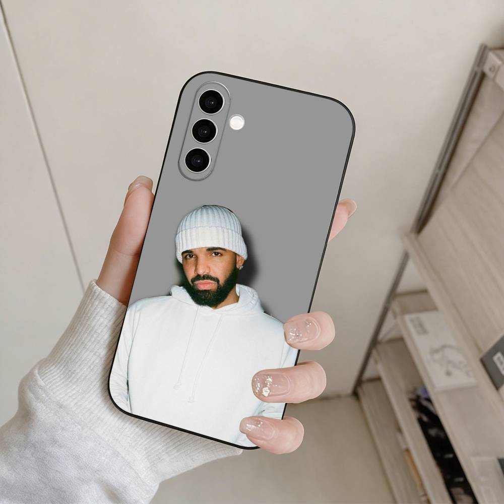 Canadian Rapper Drake Phone Case For Samsung Galaxy A73,A72,A71,A70,A53,A52,A51,Others Soft Black Cover