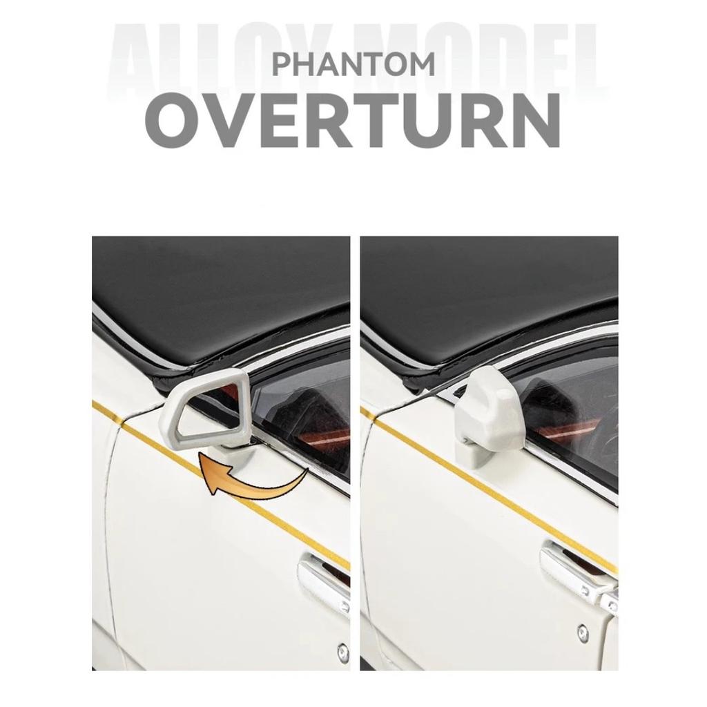 1/18 Rolls Royce Phantom Alloy Luxy Car Model Diecasts Metal Vehicles Collect Simulated Decorations Sound & Light Gifts for Kids