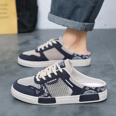 Scarpe Sportive da Uomo Mules Estive Senza Schienale Sandali Casual Zoccoli Sneakers Street Style Pantofole Studenti Oversize