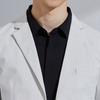 Lightweight and Easy to Maintain Spring Cotton Skin-Friendly Men's Casual Suit Solid Color Thin Suit Single West Jacket