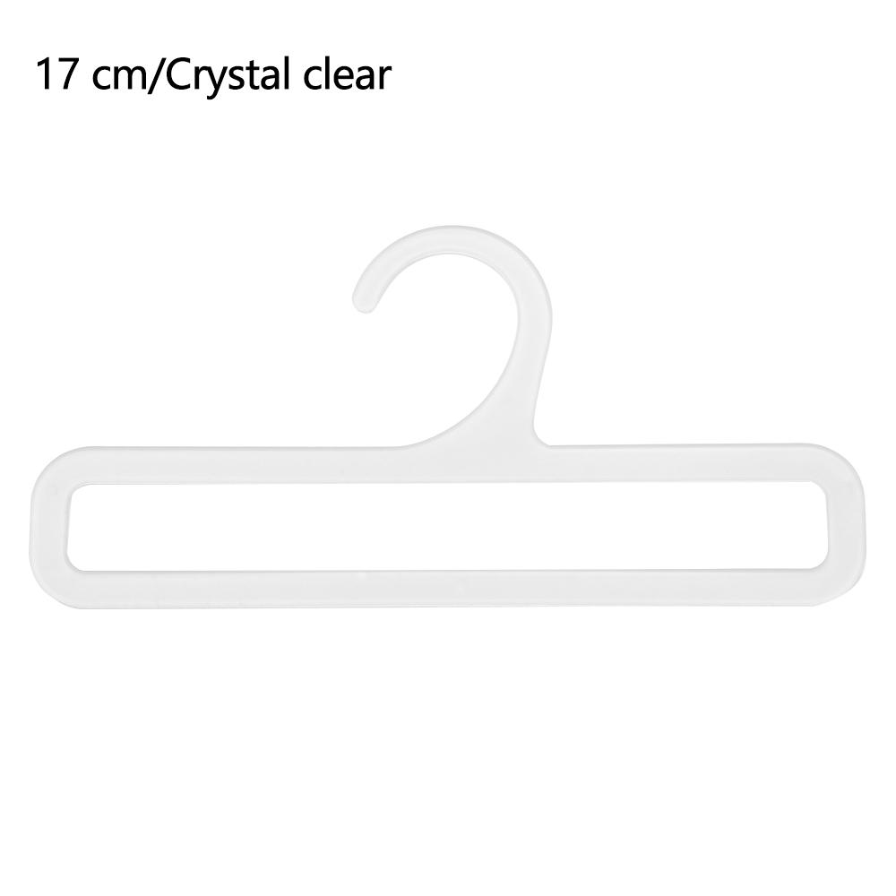 10 ST 14cm/17cm Minigalge Rektangulär Halkfri Förtjockad Sjal Halsdukshängare Plast Torkställ Hemma Mini Förvaringshållare
