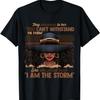 Melanin Colors Women I Am The Storm Black Empowerment Girls T-Shirt1